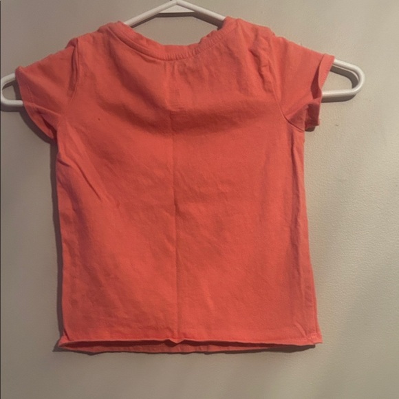 George Coral Peace Sign Kids T-Shirt - Picture 3 of 3